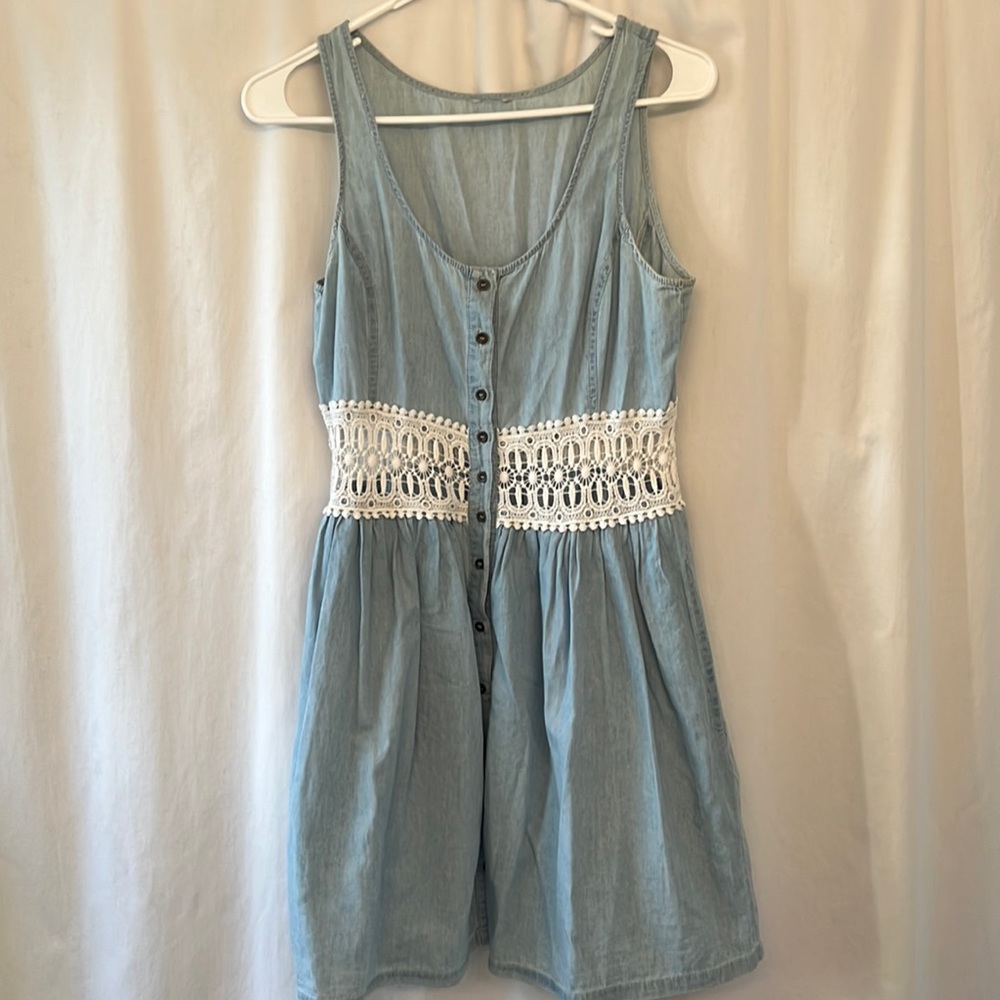 Dress Dress with Crochet Detail